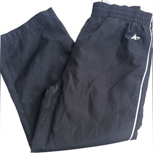 Athletech Black Perforated Activewear Pants